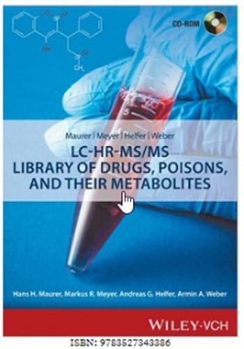 Wiley MMHW LC-HR-MS/MS Library of Drugs, Poisons and Their Metabolites e-License product photo Front View L-internal