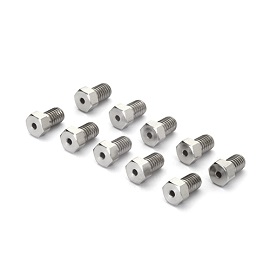Stainless Steel Nut for Valco Cheminert 5000 psi Injector Valve (10 Pack) product photo